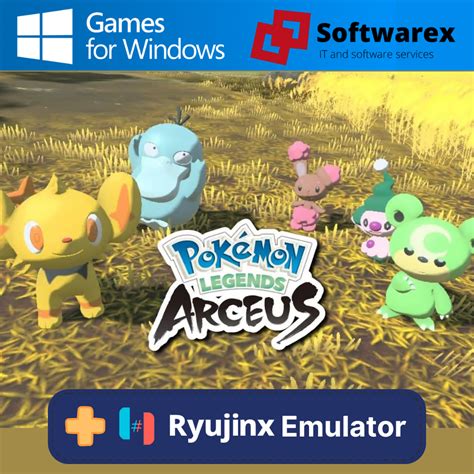 Pokémon Legends: Arceus (v1.0.0 + Ryujinx Emu for PC .